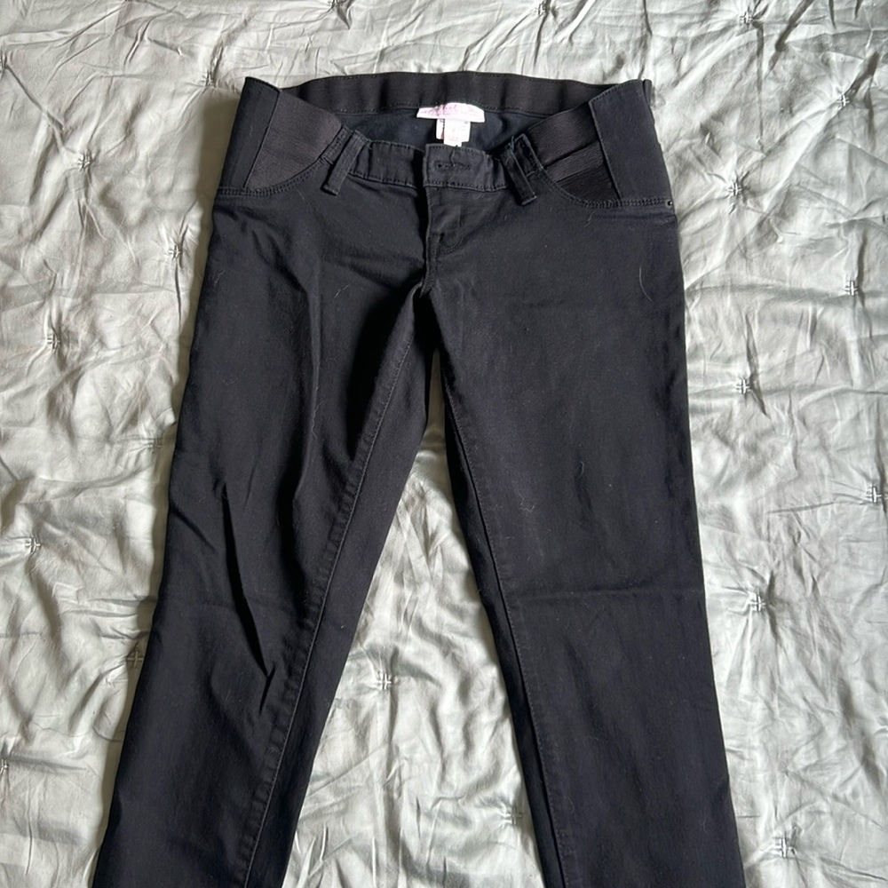Black Maternity Jeans